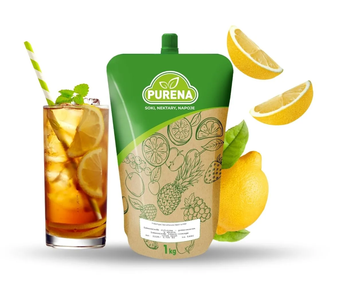 PURENA Ice Tea Citrom Ital sűrítmény 1=9