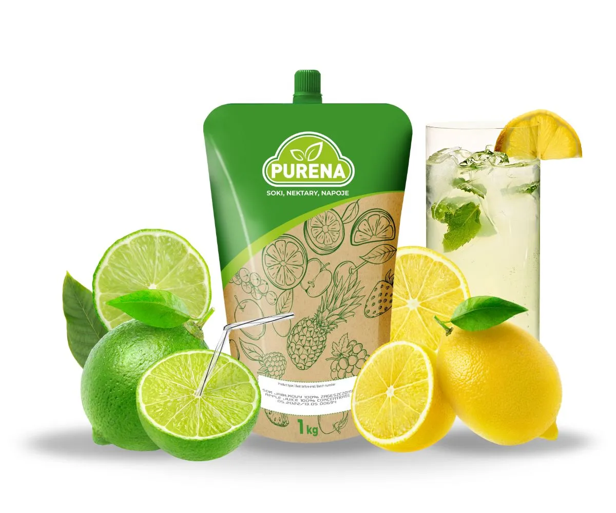 PURENA Citrom-Lime Limonádé sűrítmény 1=6
