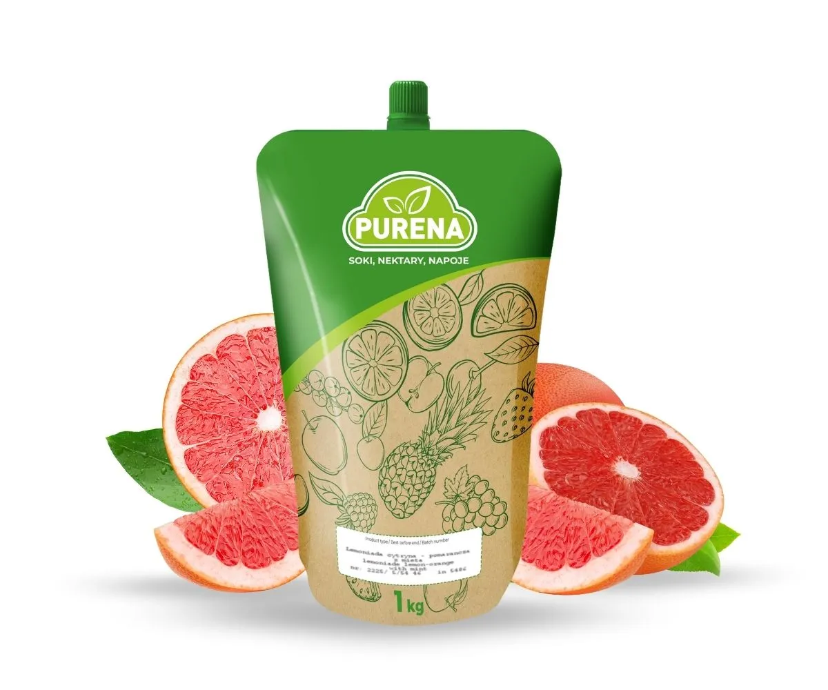 PURENA Vörös Grapefruit Nektár sűrítmény 50% 1=5