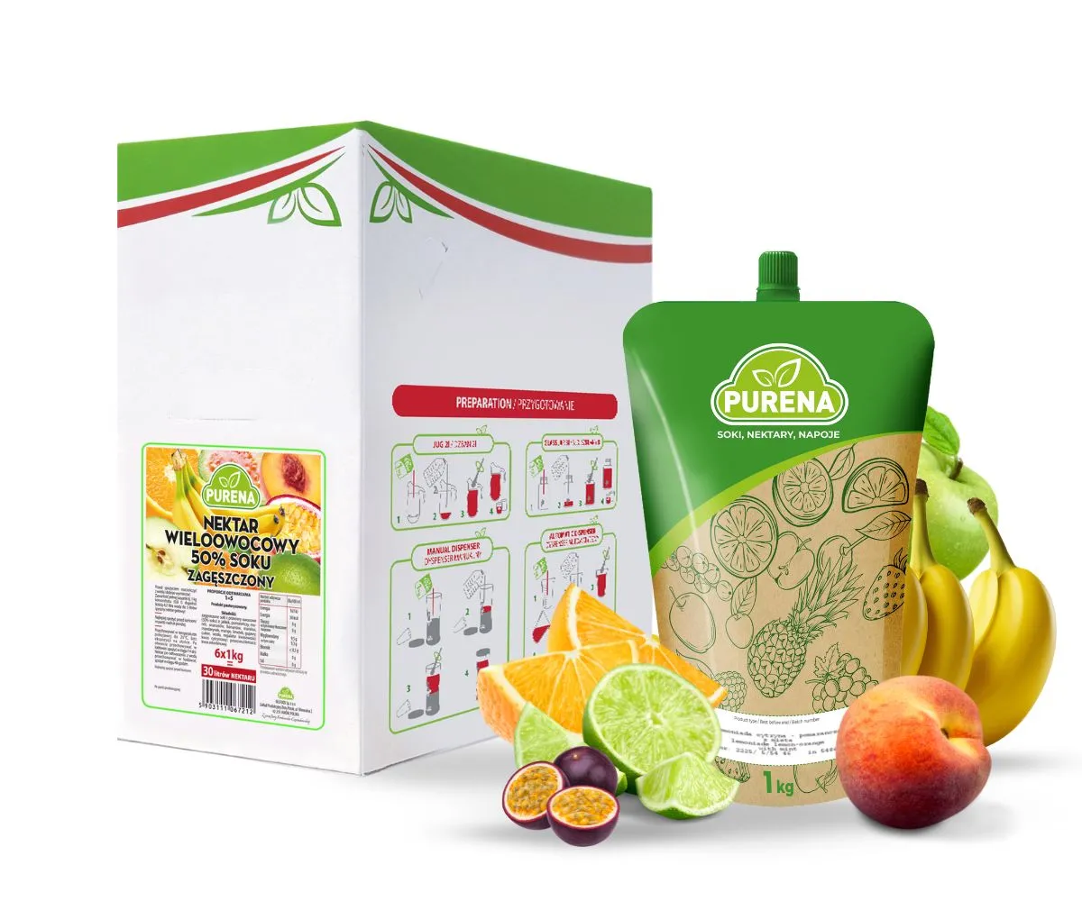 PURENA Multivitamin Juice 100% sűrítmény 1=5