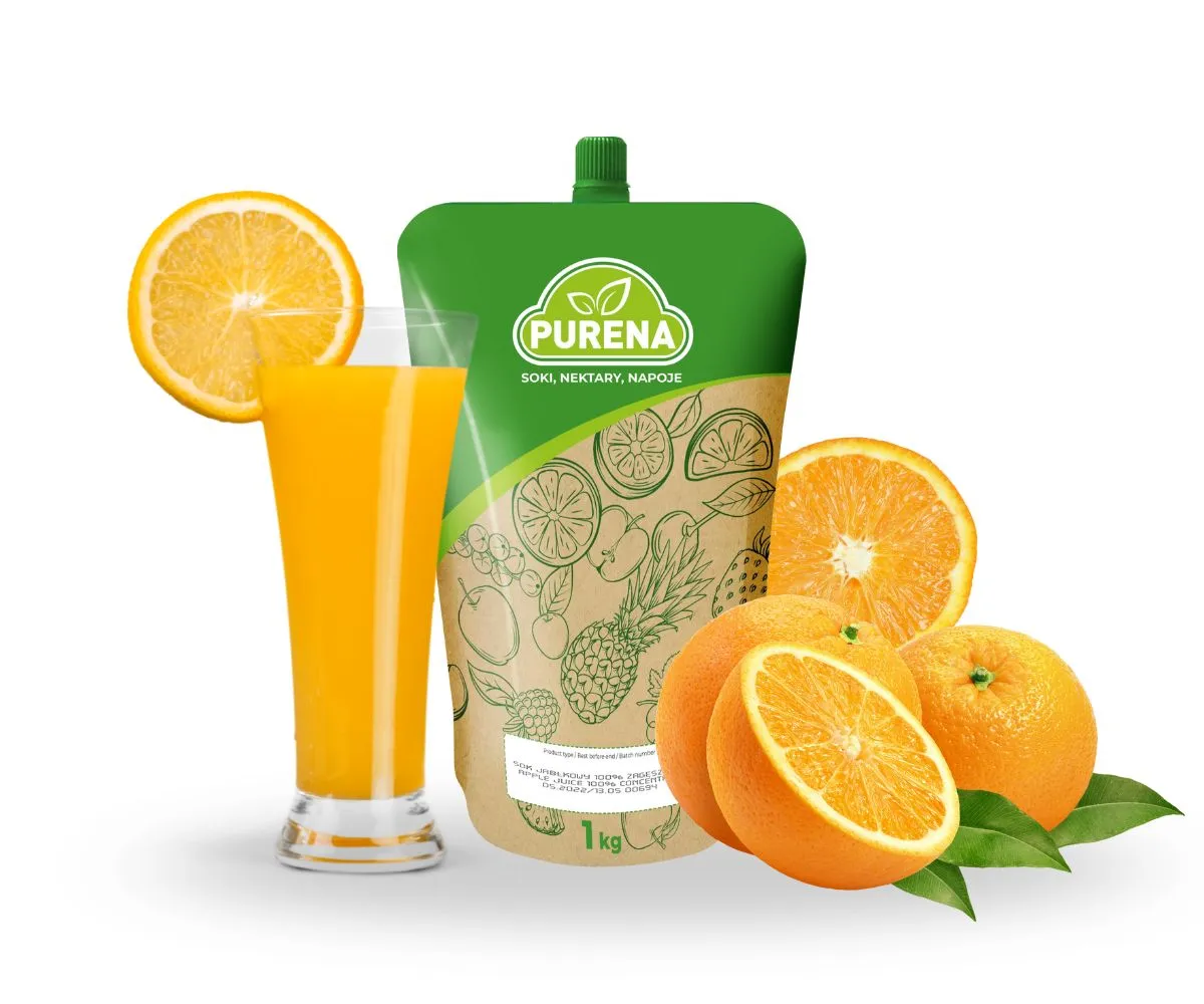 PURENA Narancs Juice sűrítmény 100% 1=5