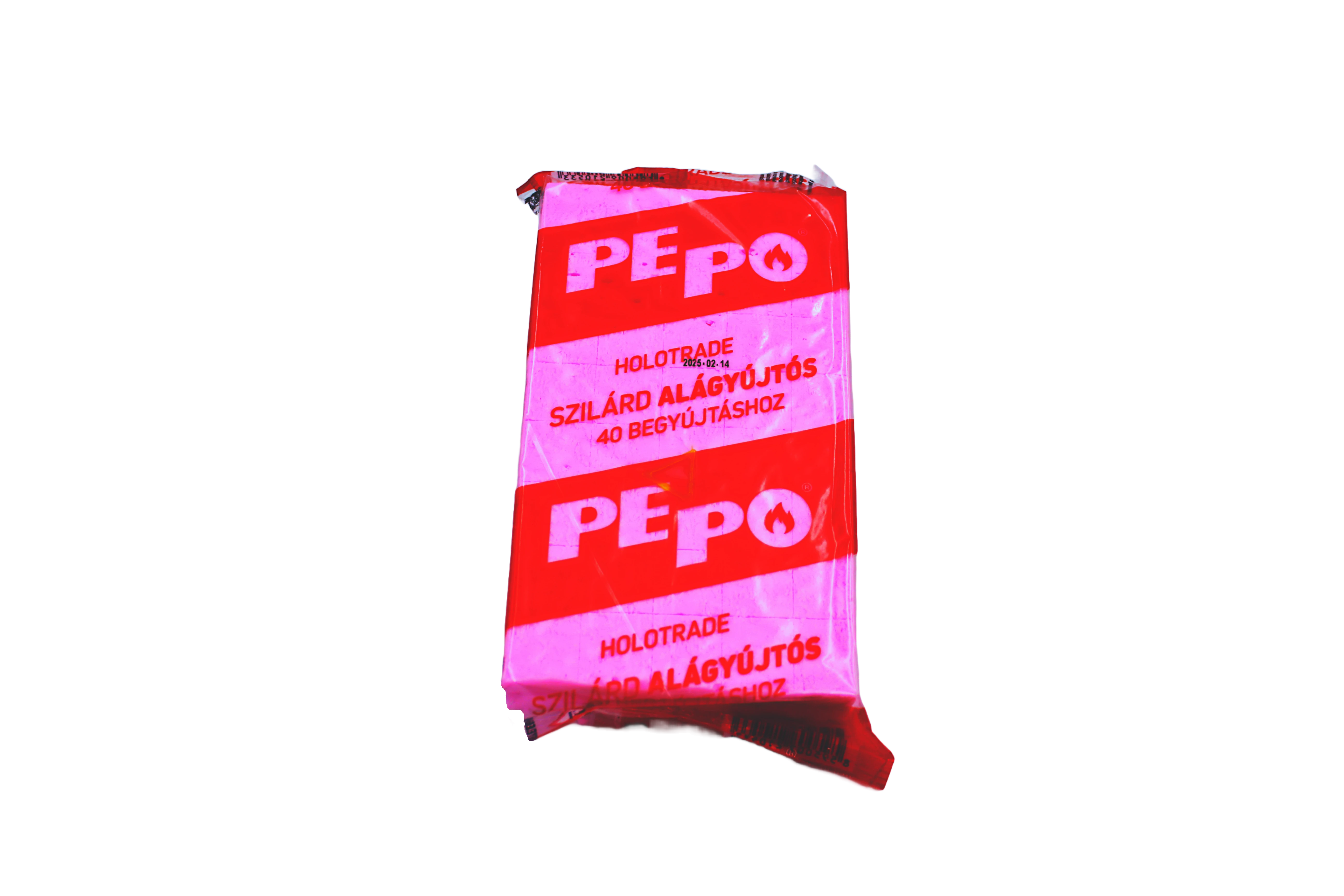 Pepo alágyújtós kocka