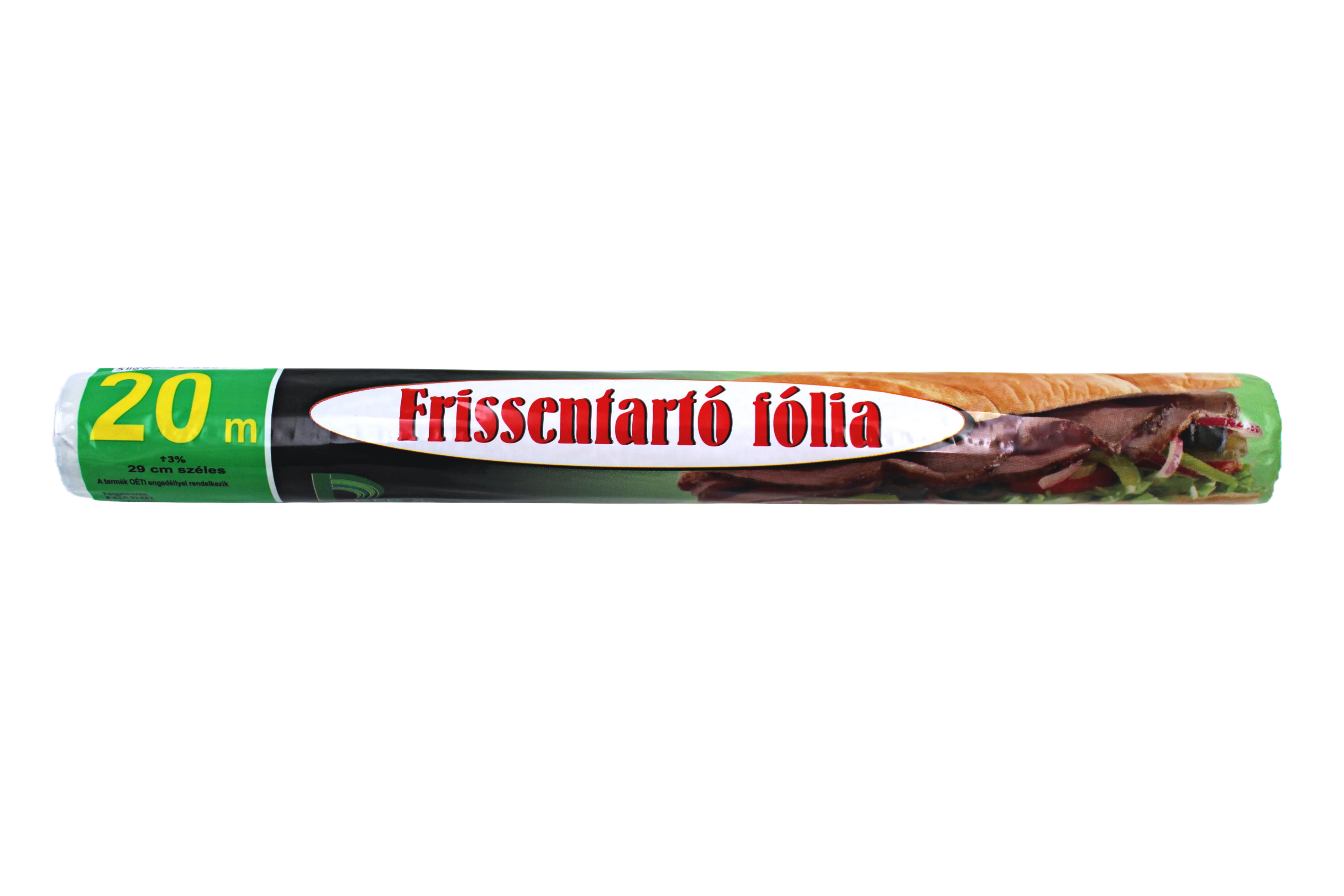 Frissentartó fólia