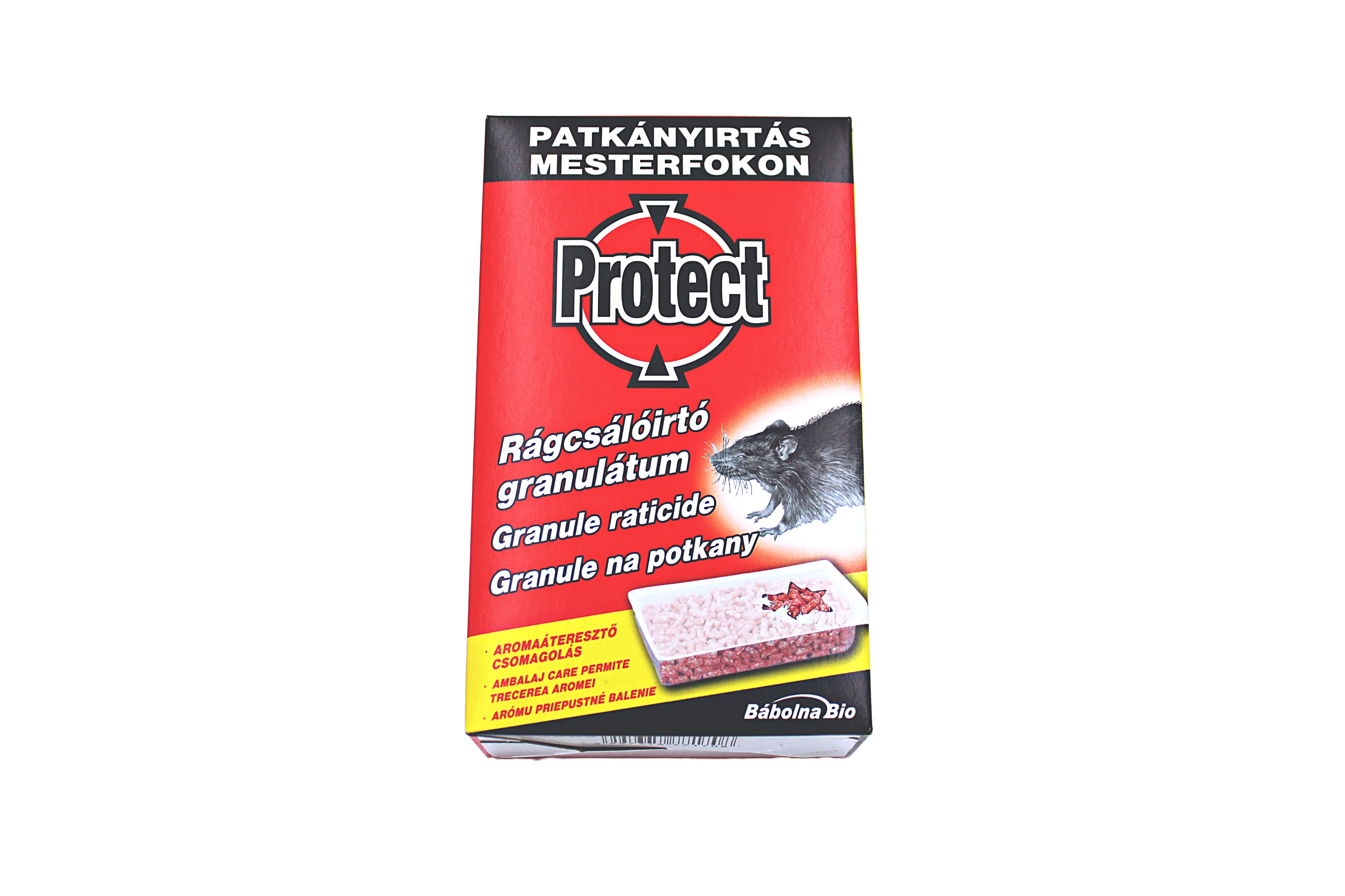 Protect rágcsálóirtó granulátum - patkány